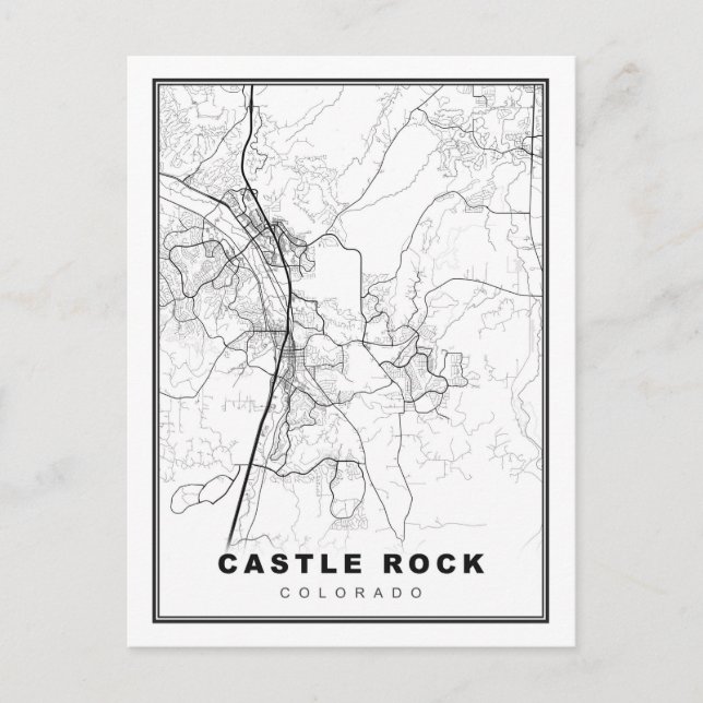 Castle Rock Karta Vykort (Framsida)