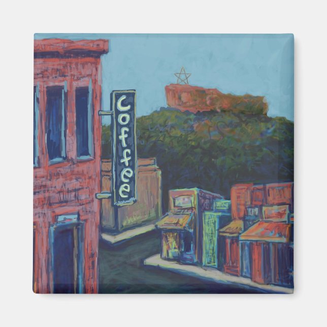 Castle Rockstjärna Magnet (Framsidan)