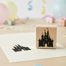 Castle Rubber Stamp Stämpel