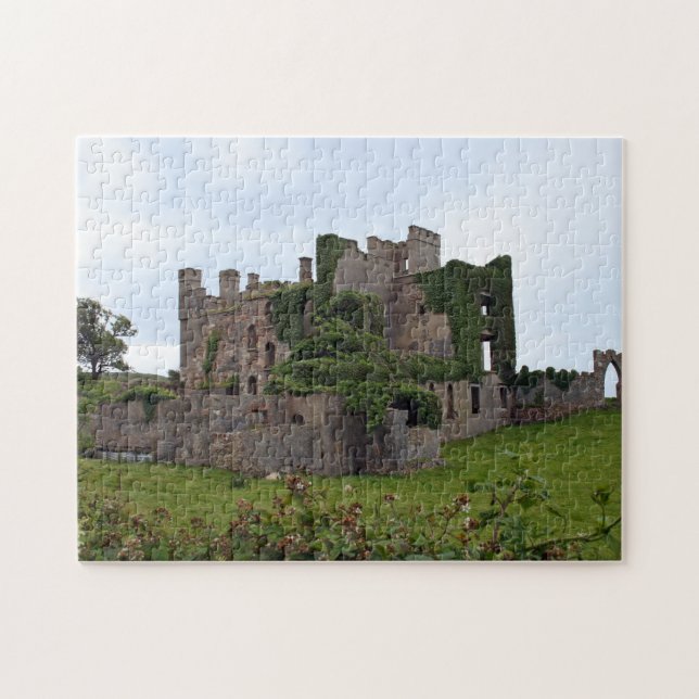 Castle Ruins Puzzle Pussel (Horisontell)