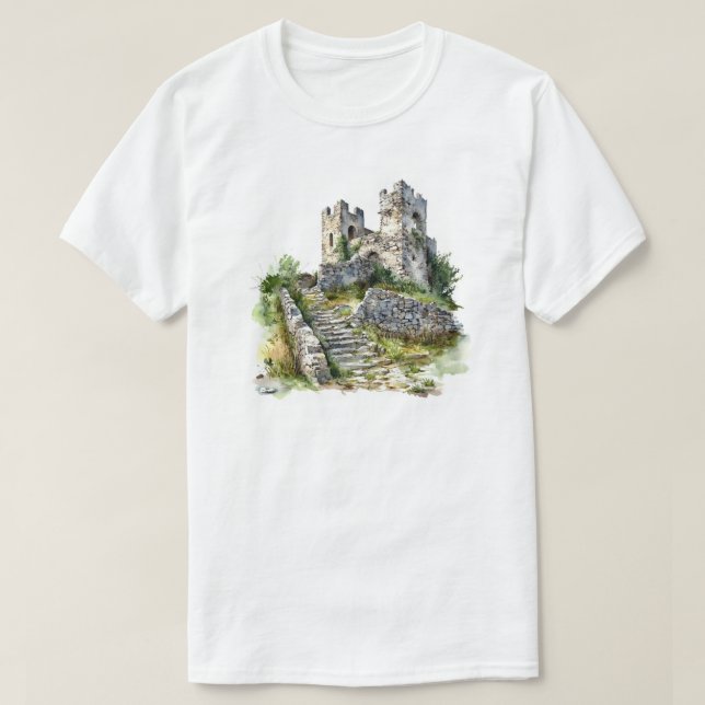 Castle Ruins T-Shirt (Design framsida)