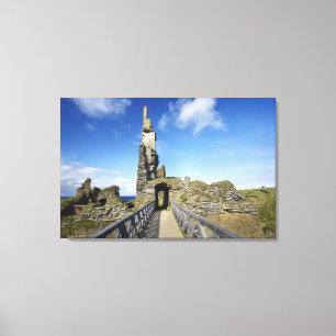Castle Sinclair Girnigoe, Wick, Caithness, 2 Canvastryck