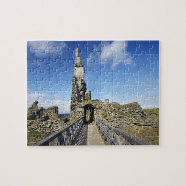Castle Sinclair Girnigoe, Wick, Caithness, 2 Pussel (Horisontell)