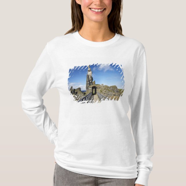 Castle Sinclair Girnigoe, Wick, Caithness, 2 Tee Shirt (Framsida)