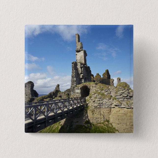 Castle Sinclair Girnigoe, Wick, Caithness, Knapp (Framsida)