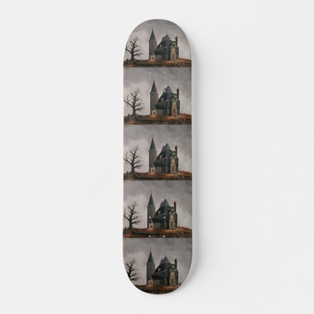 Castle,Skateboard Skateboard Bräda 20,5 Cm (Framsida)