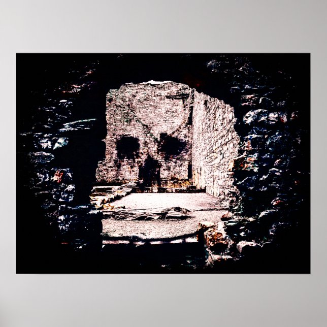 Castle Skull Poster (Framsidan)