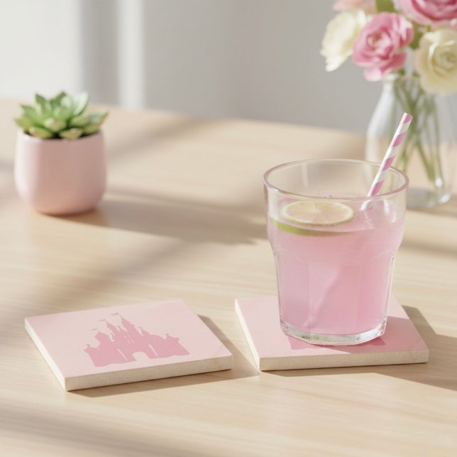 Castle Stone Coaster Stenunderlägg (Skapare uppladdad)