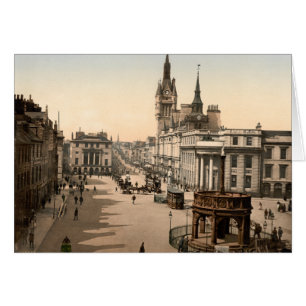 Castle Street, Aberdeen, Scotland Hälsningskort