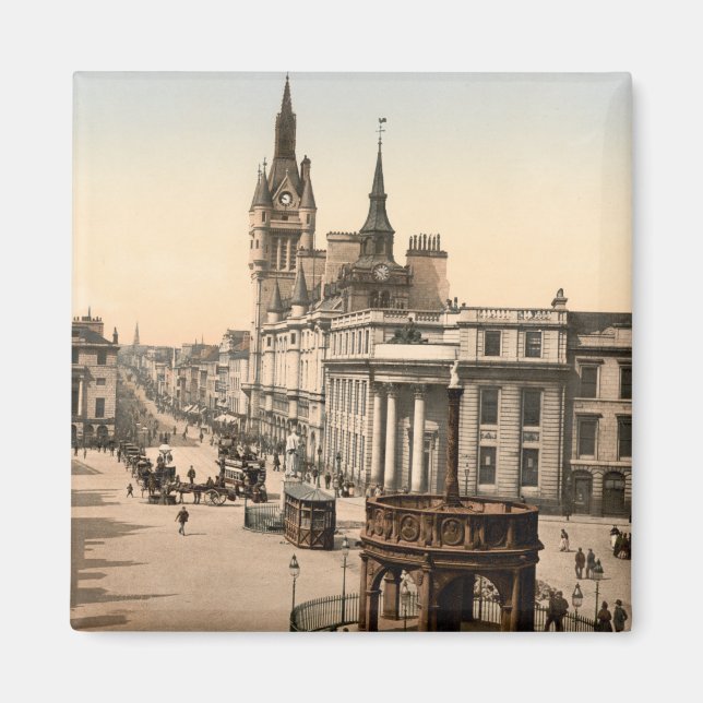 Castle Street, Aberdeen, Scotland Magnet (Framsidan)