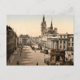 Castle Street, Aberdeen, Skottland Vykort
