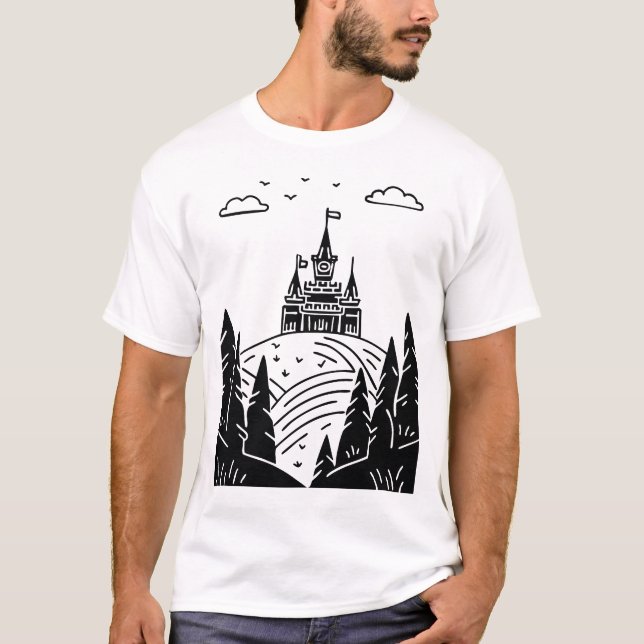 Castle T Shirt (Framsida)