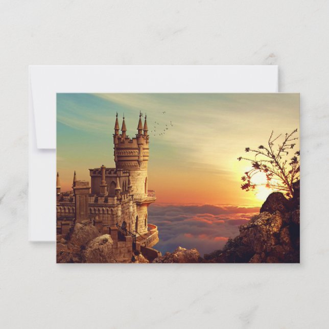 Castle Torn i Himlar Tack Kort (Framsida)