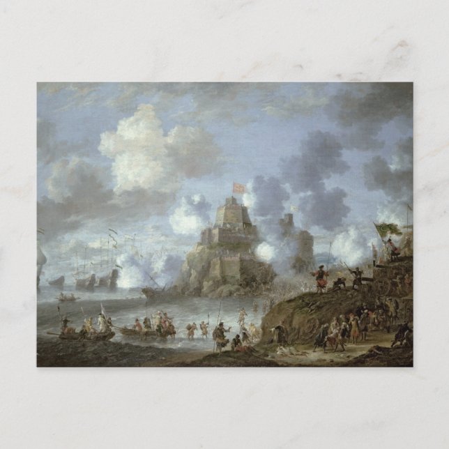 Castle under Siege från Turks i Medelhavet Vykort (Framsida)