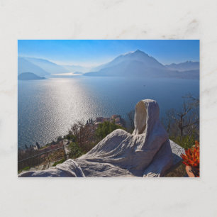 Castle Vezio - Varenna - Sjö Como, Italien Vykort