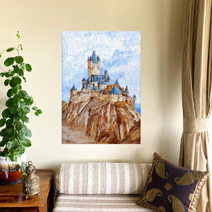 Castle vid Rhen Poster