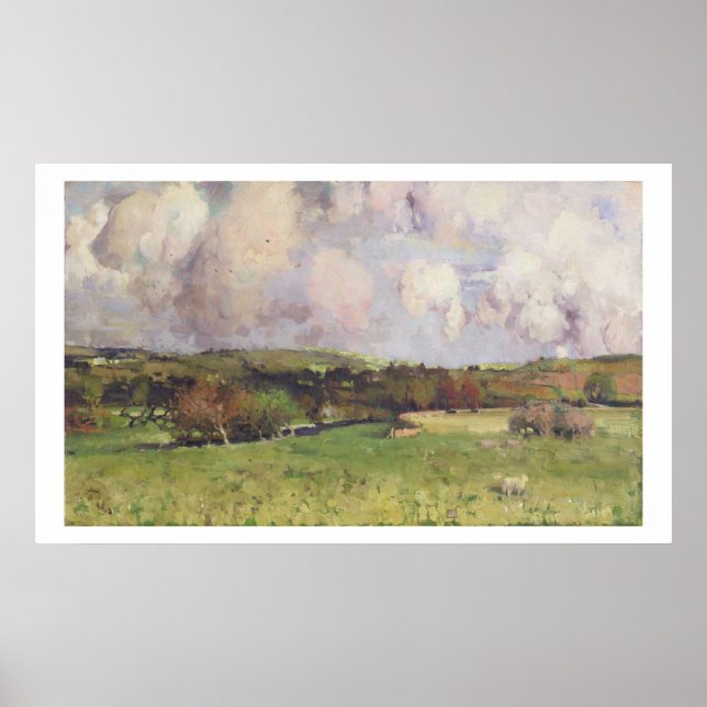 Castlefern, c.1890-95 (olja på canvas) poster (Framsidan)