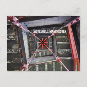 Castlefield Rusty Steps-vykort Vykort