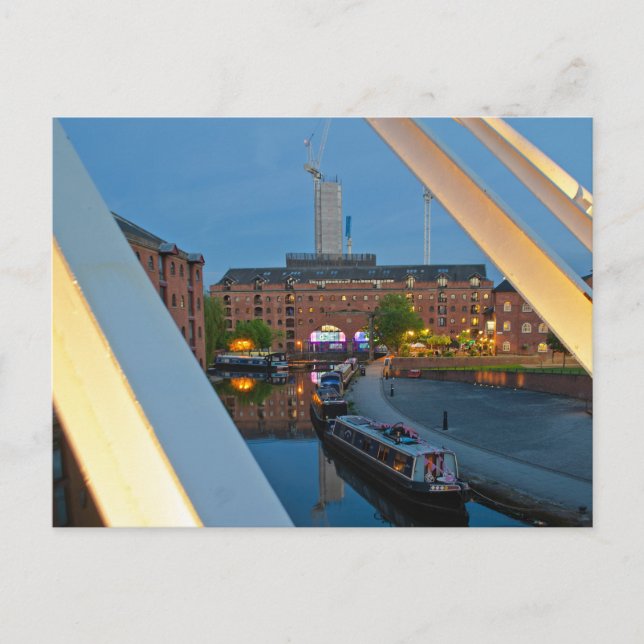 Castlefield View, Manchester Vykort (Framsida)