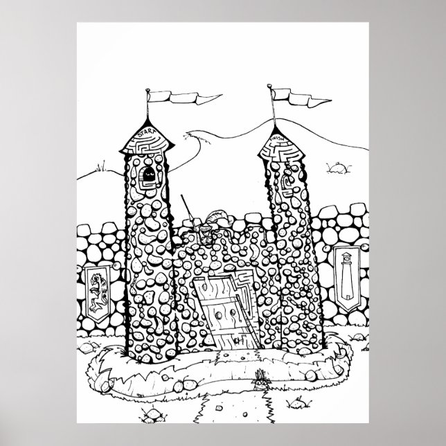 CastleMaze Poster (Framsidan)