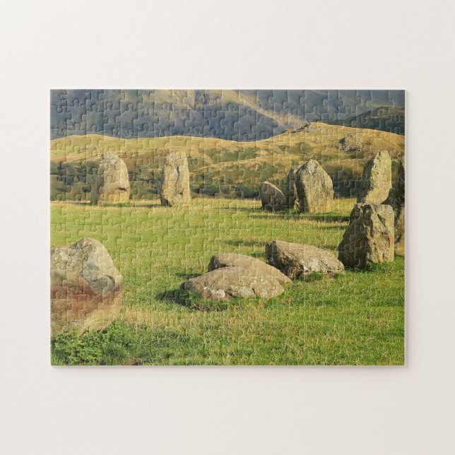 Castlerigg domarringJigsaw Pussel (Horisontell)