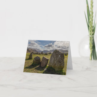 Castlerigg-stencirkeln Kort