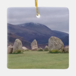 Castlerigg Stone Circle Julgransprydnad Keramik