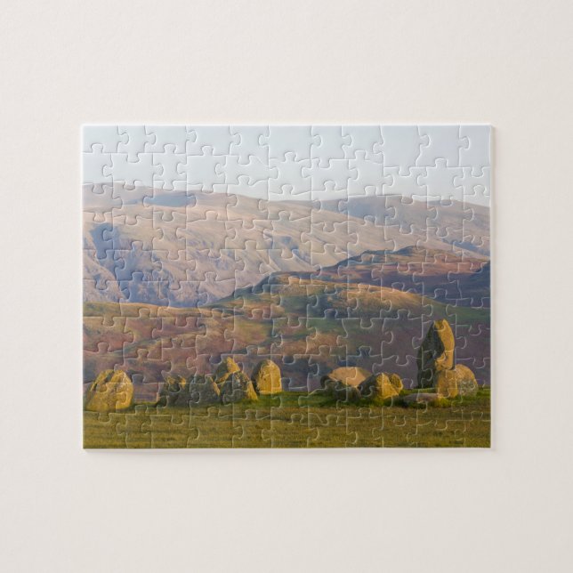 Castlerigg Stone Circle, Lake District, Cumbria, 2 Pussel (Horisontell)
