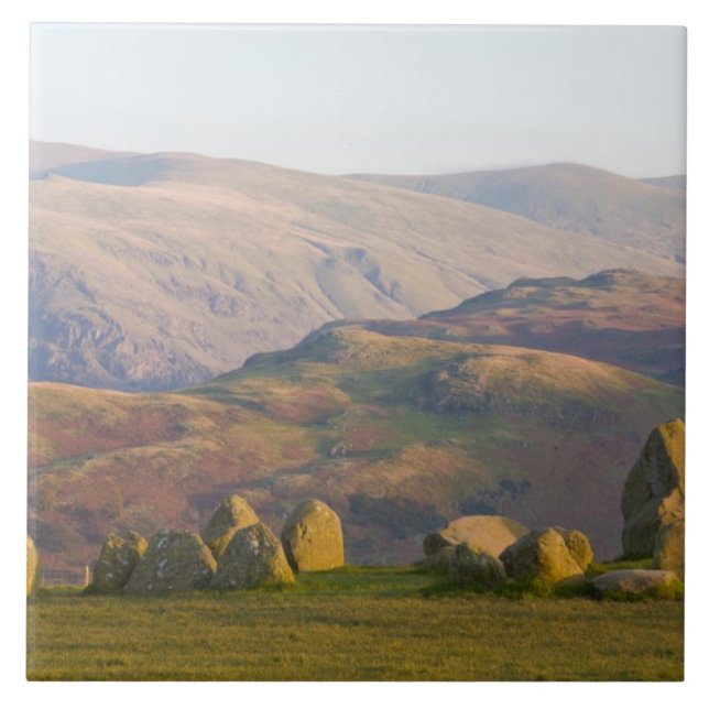 Castlerigg Stone Circle, Sjö District, Cumbria, 2 Kakelplatta (Framsidan)