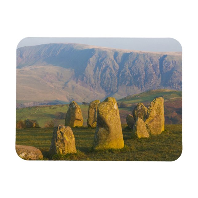 Castlerigg Stone Circle, Sjö District, Cumbria Magnet (Horisontell)