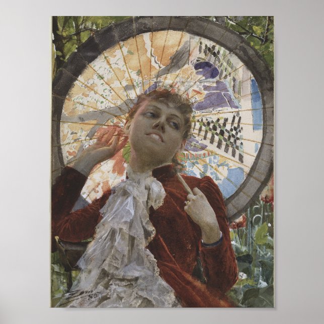 Castles i Luft av Anders Zorn Poster (Framsidan)