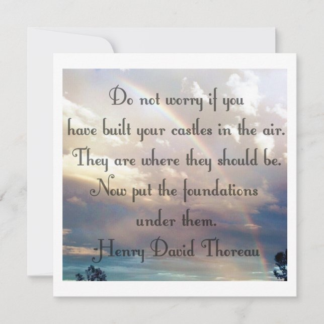 Castles i Luft-citatet (Framsida)