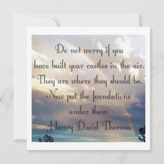 Castles i Luft-citatet