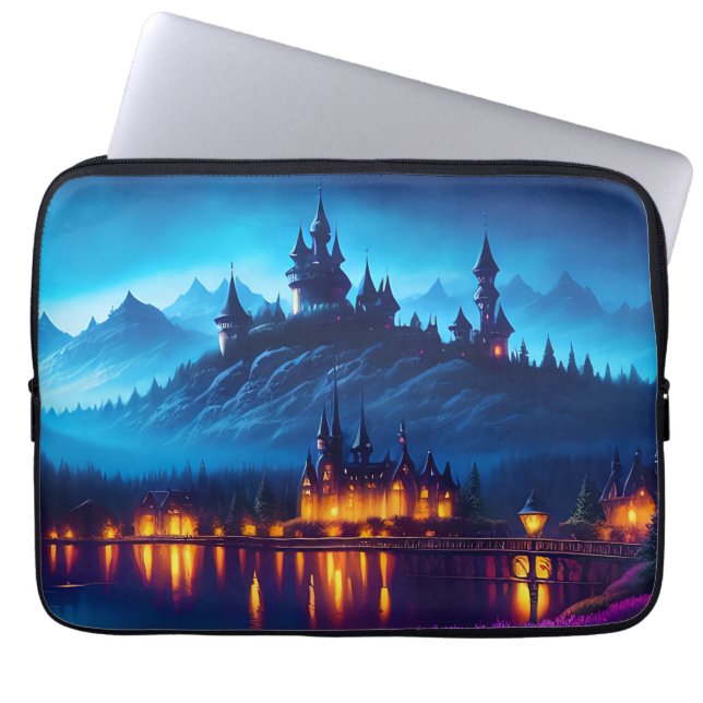 Castles Laptop sleeve (Framsidan)