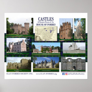 Castles & Mansion House of Forbes Poster