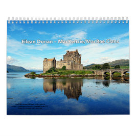 Castles of 13 Scottish Highland Klans Kalender