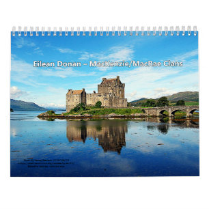 Castles of 13 Scottish Highland Klans Kalender