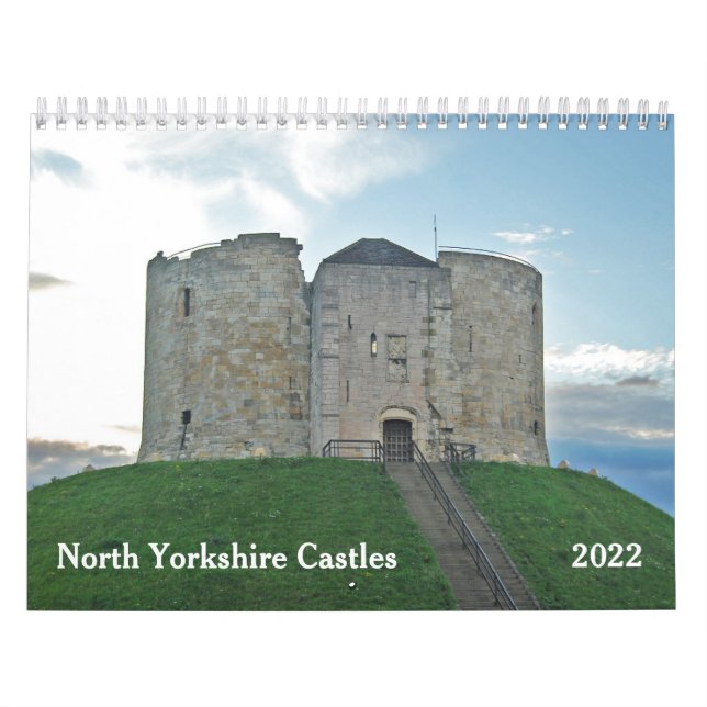 Castles of North Yorkshire - 2020 Kalender (Omslag)