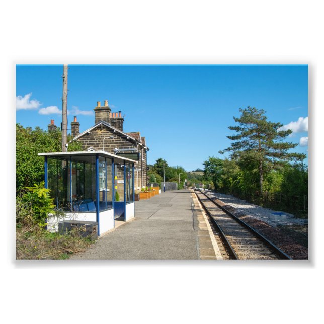 Castleton Moor järnvägsstation Fototryck (Framsidan)