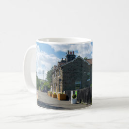 Castleton Moor järnvägsstation Kaffemugg