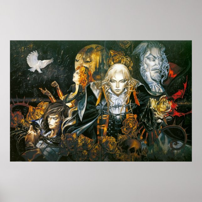 CastleVania Vintage 8k Poster (Framsidan)