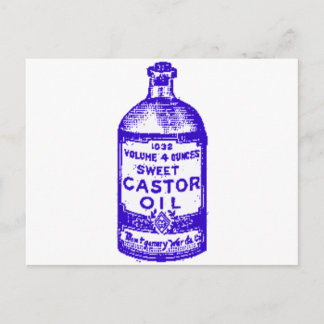 Castor Oil! Ja! Vykort