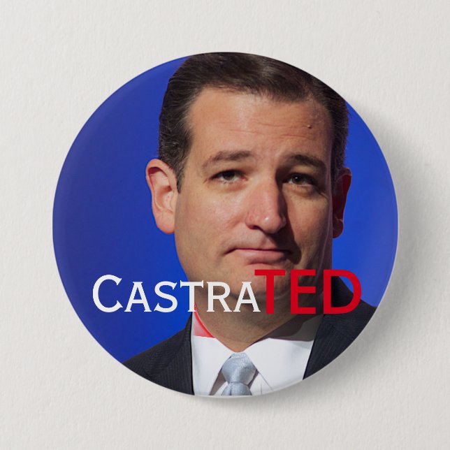 "CastraTED" med kanadensiske Ted Cruz Knapp (Framsida)