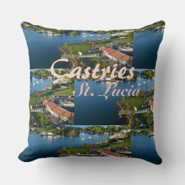 Castries Saint Lucia Västindien Kudde