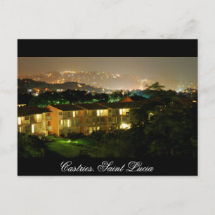 Castries. Saint Lucia Vykort