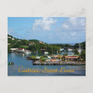 Castries, Saint Lucia Vykort