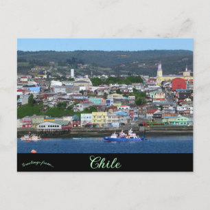 Castro Chile Vykort