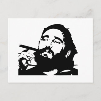 Castro Fidel cuban revolution Vykort