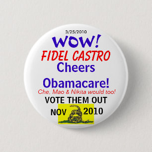 Castro hurrar Obamacare Knapp