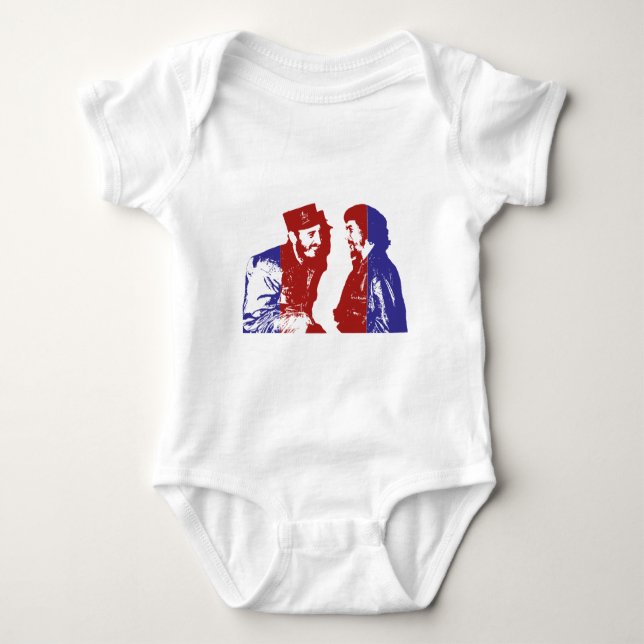 Castro och Che Tee Shirt (Framsida)